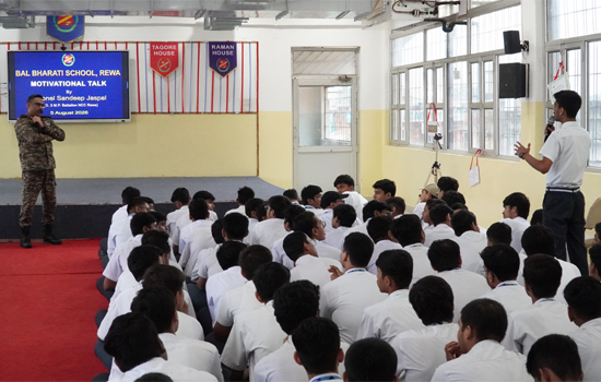 Col. Sandeep Jaspal Inspires Future Achievers